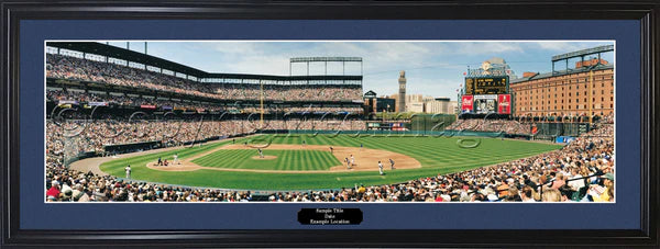 Baltimore Orioles Camden Yards - Who's At Bat Panoramic Photo by Everlasting Images