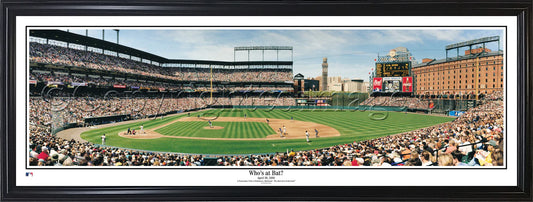 Baltimore Orioles Camden Yards - Who's At Bat Panoramic Photo by Everlasting Images