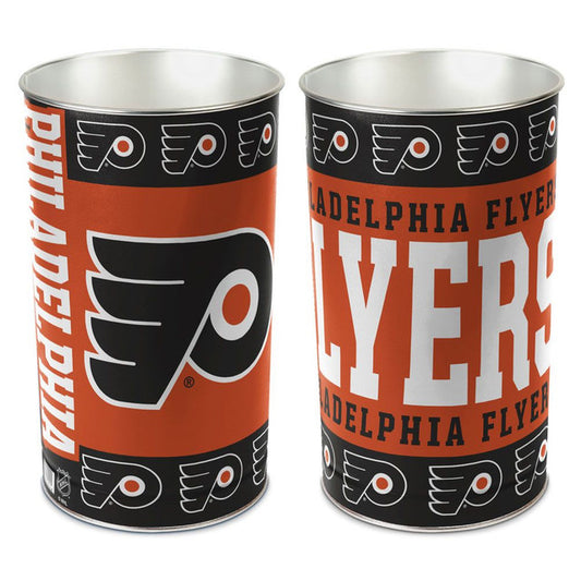 Philadelphia Flyers Metal Trash Can / Wastebasket by Wincraft