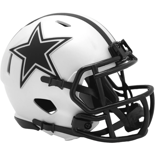 Dallas Cowboys Rave NFL Speed Mini Helmet by Riddell, half-scale collectible perfect for autographs.