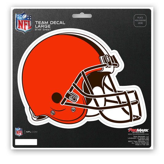 Cleveland Browns 8" x 8" Die Cut Decal by Team Promark