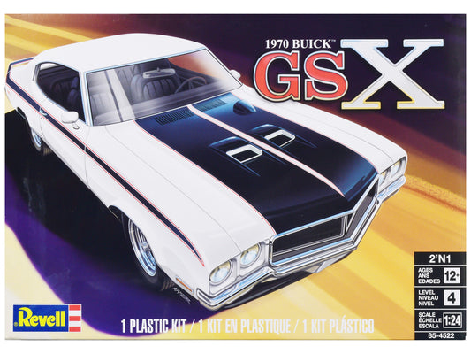 1970 Buick GSX 2-in-1 Kit 1/24 Scale Skill Level 4 Model Kit by Revell