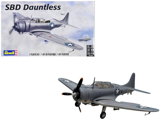 Douglas SBD Dauntless Bomber Aircraft 1/48 Scale Level 4 Model Kit by Revell