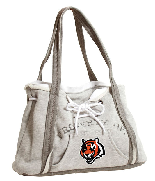 Cincinnati Bengals Hoodie Purse with Embroidered Logo by Little Earth