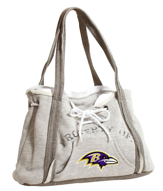 Baltimore Ravens Hoodie Purse with Embroidered Logo by Little Earth