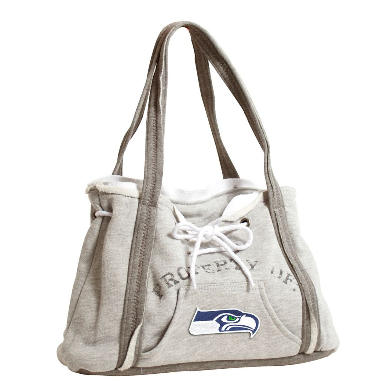 Seattle Seahawks Hoodie Purse with Embroidered Logo by Little Earth