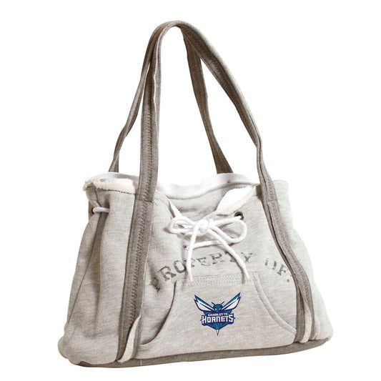 Charlotte Hornets Hoodie Purse with Embroidered Logo by Little Earth