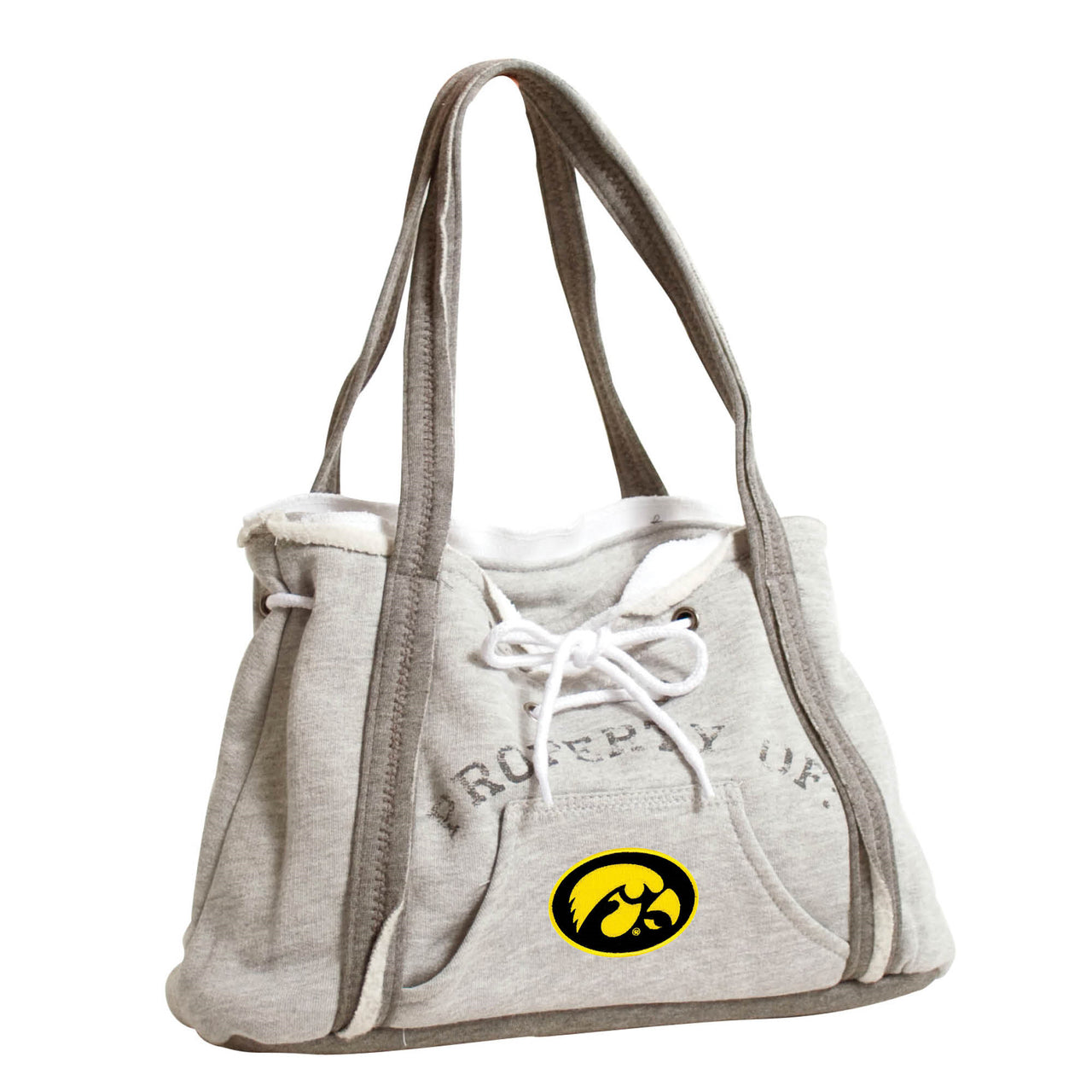 Iowa Hawkeyes Hoodie Purse with Embroidered Logo by Little Earth