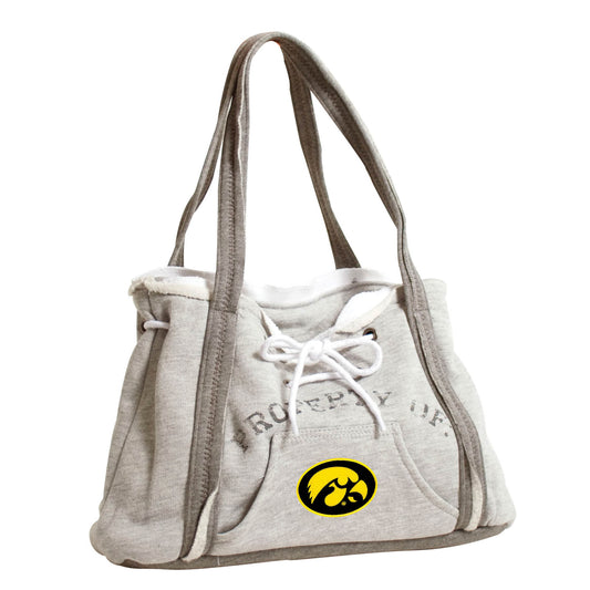 Iowa Hawkeyes Hoodie Purse with Embroidered Logo by Little Earth