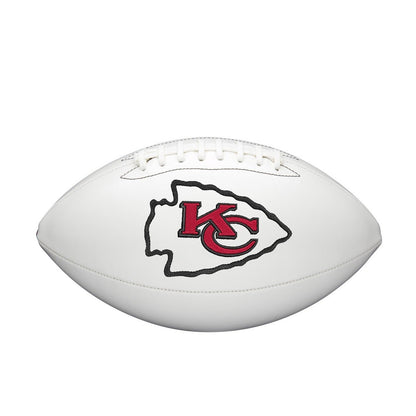 Kansas City Chiefs Full Size Autographable Football by Wilson
