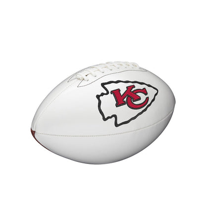 Kansas City Chiefs Full Size Autographable Football by Wilson