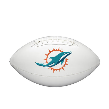 Miami Dolphins Full Size Autographable Football by Wilson