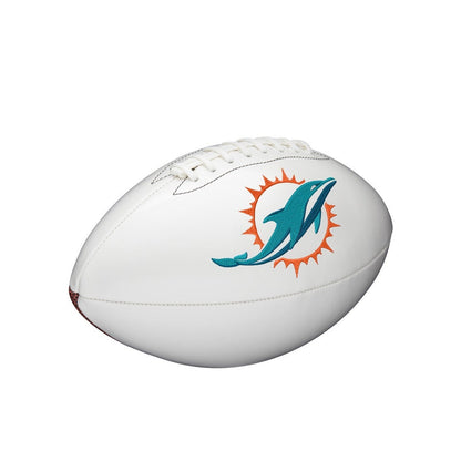 Miami Dolphins Full Size Autographable Football by Wilson