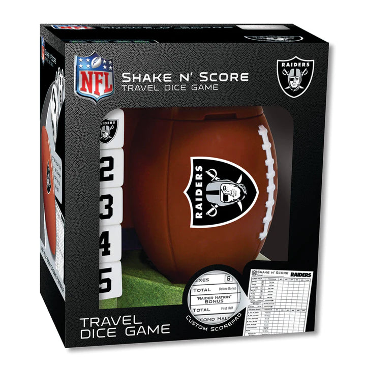 Las Vegas Raiders Shake n Score Dice Game by MasterPieces