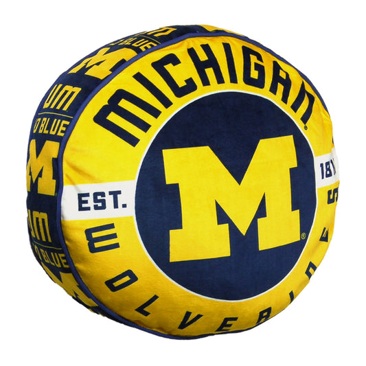 Michigan Wolverines 15" Cloud Pillow by Northwest Company