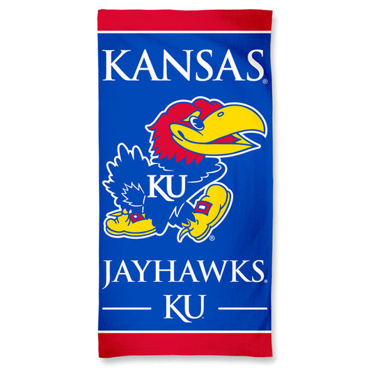 Kansas Jayhawks 30" x 60" Beach Towel by Wincraft