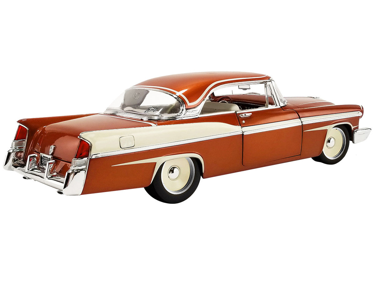 1956 Chrysler New Yorker St. Regis Copper Metallic w/ White/ Copper Interior Southern Kings Customs Limited Edition - 198 pcs 1/18 Diecast Car by ACME