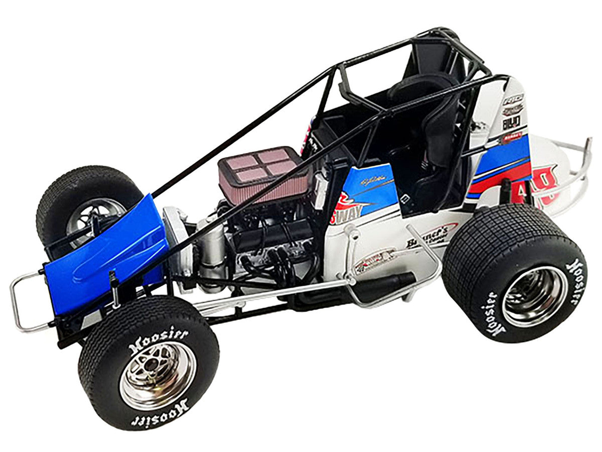 Winged Sprint Car #48 Danny Dietrich Cochran Expressway Weikert's Livestock Inc Gary Kauffman Racing World of Outlaws (2023) 1/18 Diecast Car by ACME