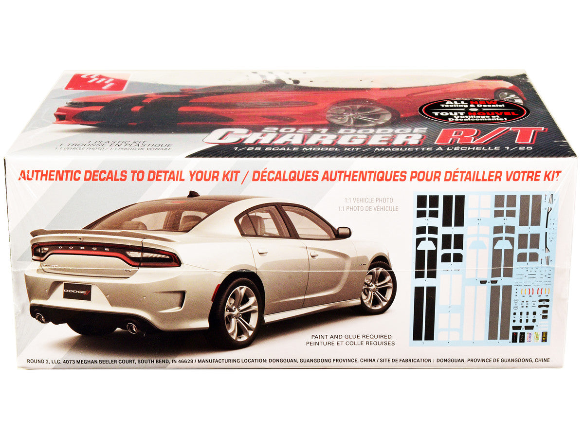 2021 Dodge Charger R/T 1/25 Scale Skill 2 Model Kit by AMT