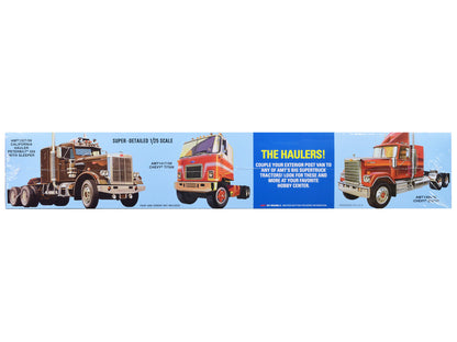 Fruehauf Forty Foot Exterior Post Van Trailer "Dohrn Transfer Co." 1/25 Scale Skill Level 3 Model Kit by AMT