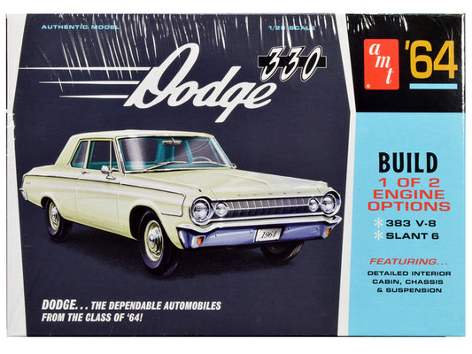 1964 Dodge 330 1/25 Scale Skill 2 Model Kit by AMT
