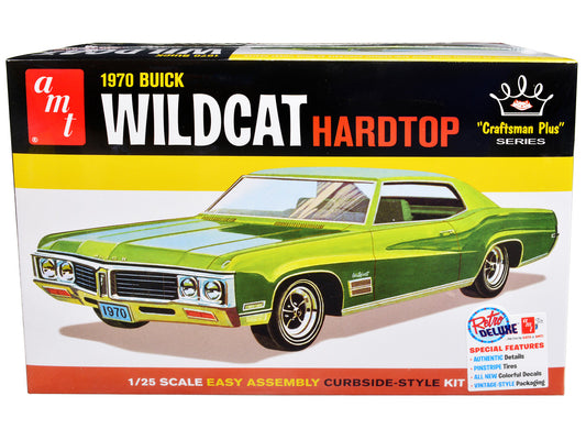 1970 Buick Wildcat Hardtop "Craftsman Plus" Series 1/25 Scale Skill 2 Model Kit by AMT
