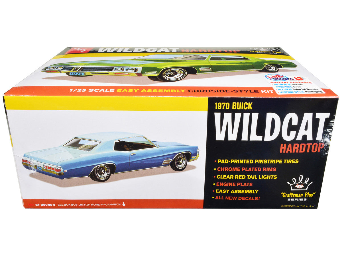 1970 Buick Wildcat Hardtop "Craftsman Plus" Series 1/25 Scale Skill 2 Model Kit by AMT