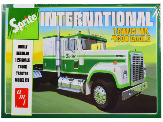 International Transtar 4300 Eagle Truck Tractor "Sprite" 1/25 Scale Skill 3 Model Kit by AMT