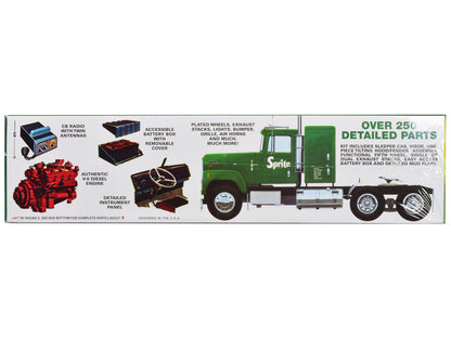 International Transtar 4300 Eagle Truck Tractor "Sprite" 1/25 Scale Skill 3 Model Kit by AMT