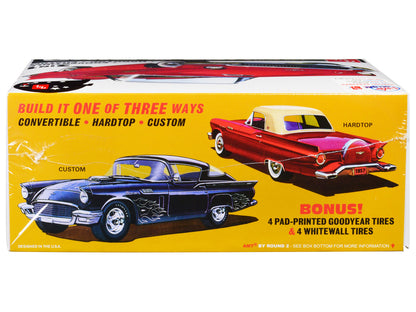 1957 Ford Thunderbird 3-in-1 Kit 1/25 Scale Model Kit by AMT