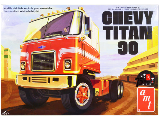 Chevrolet Titan 90 Tractor Truck 1/25 Scale Skill 3 Model Kit by AMT