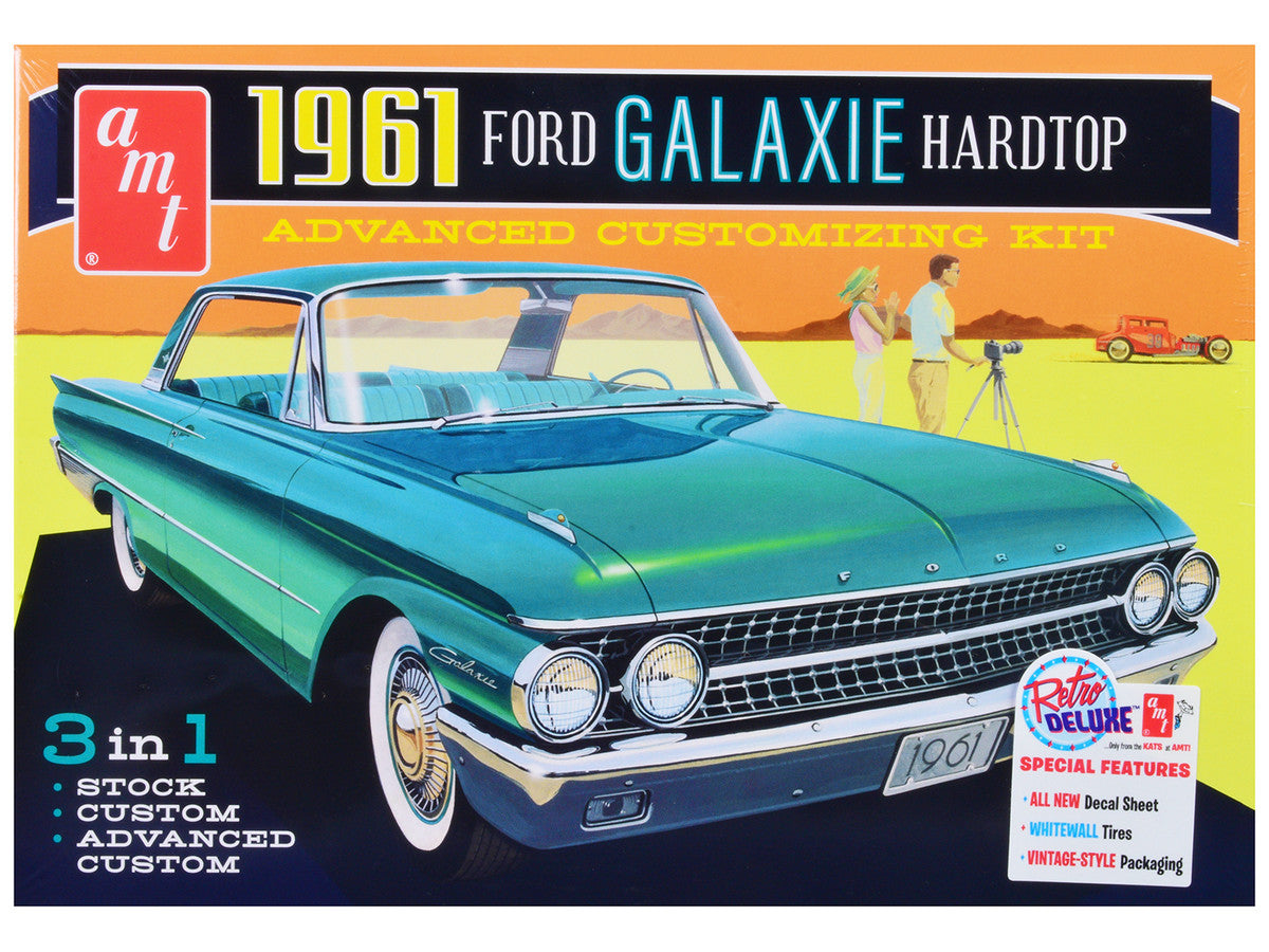 1961 Ford Galaxie Hardtop 3-in-1 Kit 1/25 Scale Skill 2 Model Kit  by AMT