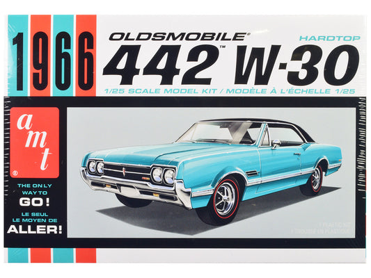 1966 Oldsmobile 442 W-30 Hardtop 1/25 Scale Skill 2 Model Kit  by AMT