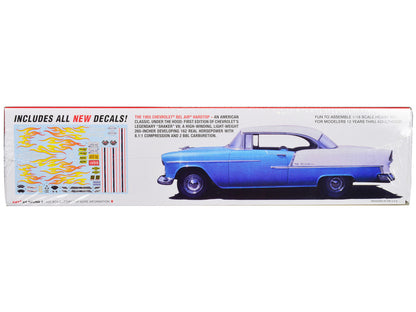 1955 Chevrolet Bel Air Hardtop 1/16 Scale Skill Level 3 Model Kit by AMT