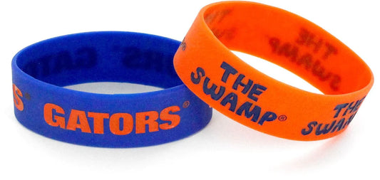 Florida Gators Pack of 2 Silicone Bracelet by Aminco