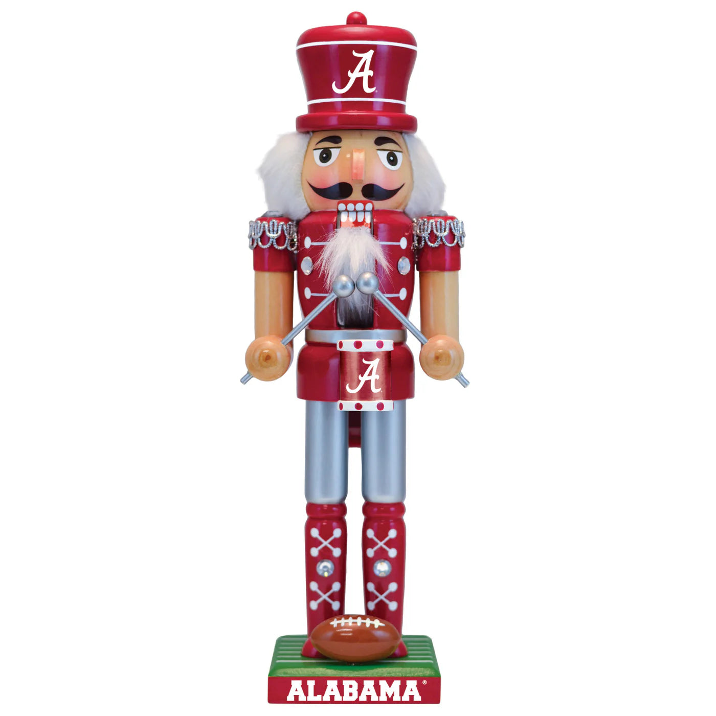 Alabama Crimson Tide Collectible 12" Wooden Nutcracker by Masterpieces