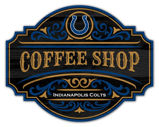 Indianapolis Colts Coffee Tavern Sign by Fan Creations