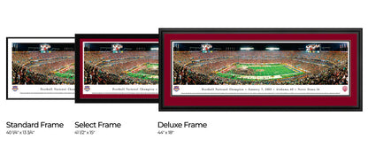 2013 BCS Football Championship Panoramic - Alabama Crimson Tide by Blakeway Panoramas