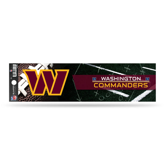 Washington Commanders 3" x 12" Bumper Sticker / Decal by Rico