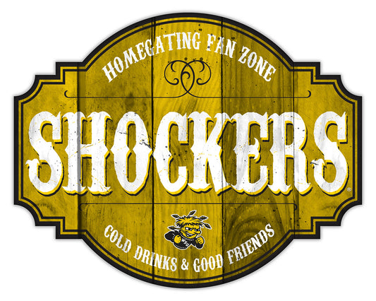 Wichita State Shockers 24" Homegating Distressed Sign by Fan Creations