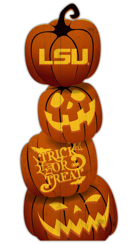 LSU Tigers 31" Pumpkin Leaner by Fan Creations