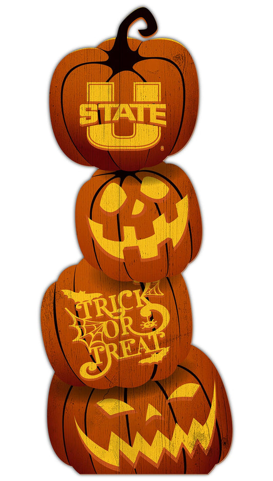 Utah State Aggies 31" Pumpkin Leaner by Fan Creations