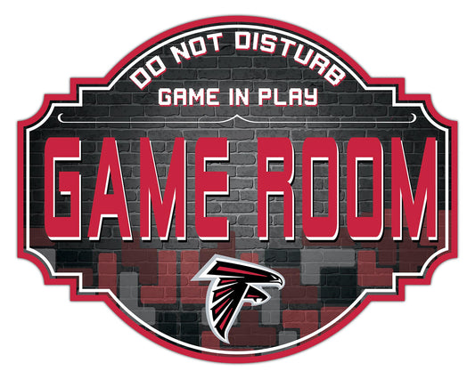 Atlanta Falcons 12" Tetris Game Room Tavern Sign by Fan Creations