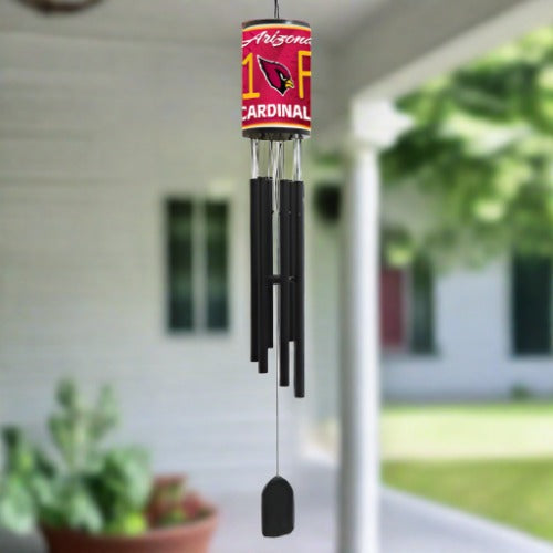 Arizona Cardinals #1 Fan Wind Chime by GTEI