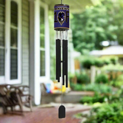 Baltimore Ravens #1 Fan Wind Chime by GTEI