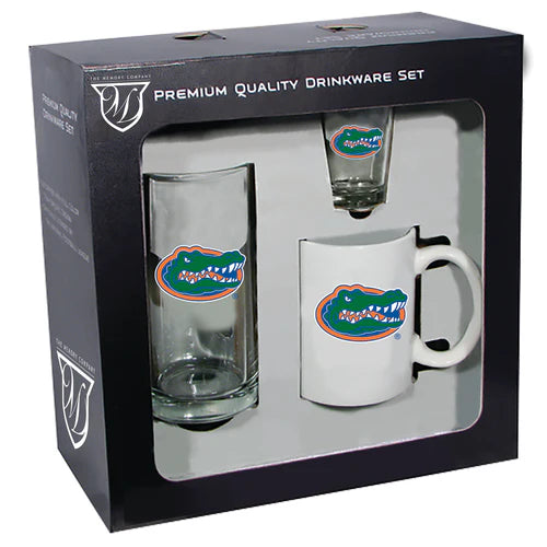 Florida Gators 3pc. Drinkware Set by The Memory Company