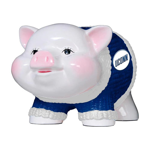 UConn Huskies Piggy Bank by The Memory Company