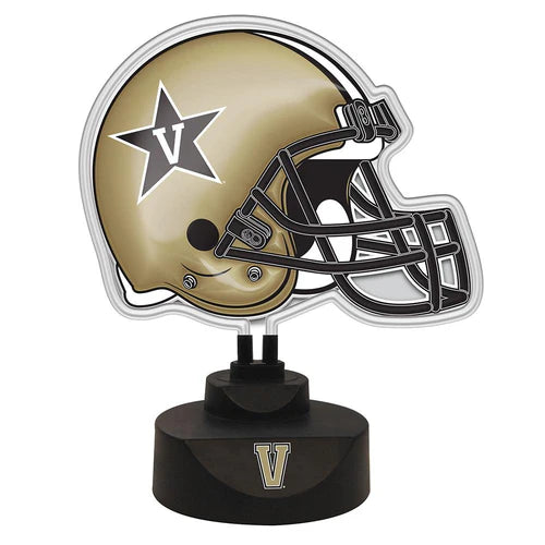 Vanderbilt Commodores Neon Helmet Lamp by Memory Company