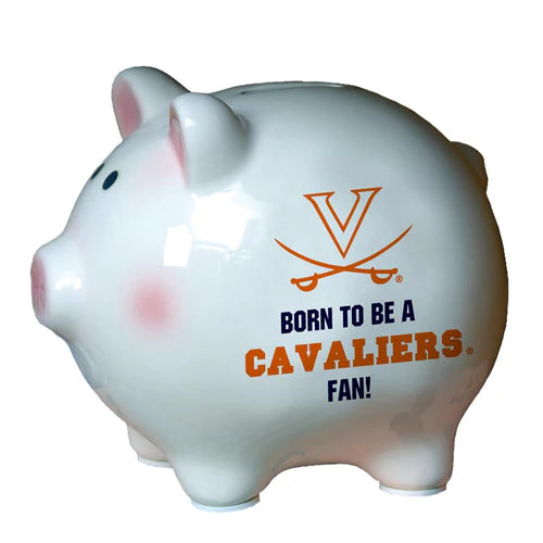 Virginia Cavaliers Born to Be Piggy Bank by The Memory Company