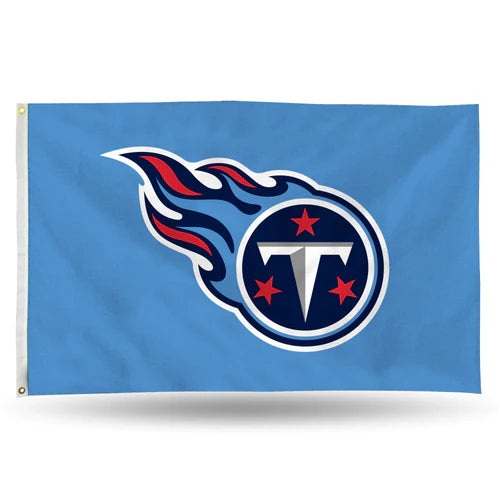 Tennessee Titans Classic Design 3" x 5' Single Sided Banner Flag by Rico